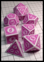 Dice : Dice - Dice Sets - Coyeekn White and Pink - Jan Amazon 2024